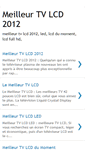 Mobile Screenshot of meilleurtvlcd2012.blogspot.com