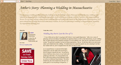 Desktop Screenshot of ambers-wedding.blogspot.com