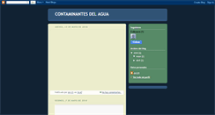 Desktop Screenshot of contaminantesdelaguaedy.blogspot.com