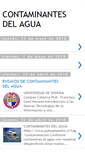 Mobile Screenshot of contaminantesdelaguaedy.blogspot.com