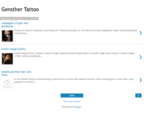 Tablet Screenshot of genshtertattoo.blogspot.com