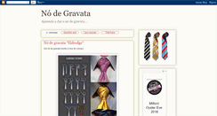 Desktop Screenshot of no-de-gravata.blogspot.com