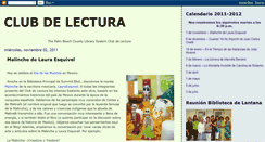 Desktop Screenshot of pbcclubdelectura.blogspot.com