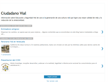 Tablet Screenshot of ciudadanovial.blogspot.com