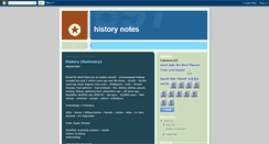Desktop Screenshot of historynotes9.blogspot.com