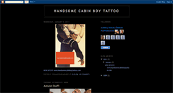 Desktop Screenshot of handsomecabinboytattoo.blogspot.com
