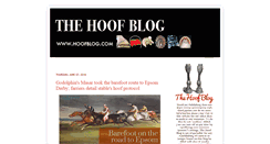 Desktop Screenshot of hoofcare.blogspot.com