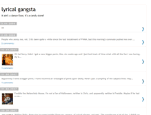 Tablet Screenshot of lyricalgangsta.blogspot.com