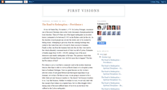 Desktop Screenshot of firstvisions.blogspot.com