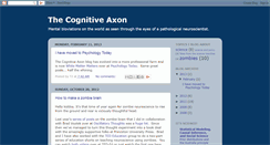 Desktop Screenshot of cognitiveaxon.blogspot.com