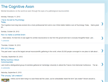 Tablet Screenshot of cognitiveaxon.blogspot.com