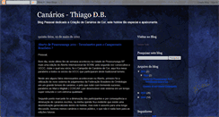 Desktop Screenshot of canarios-thiagodb.blogspot.com