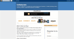 Desktop Screenshot of collab-a-rate.blogspot.com