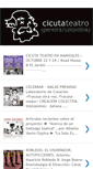 Mobile Screenshot of cicutateatro.blogspot.com