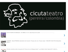 Tablet Screenshot of cicutateatro.blogspot.com