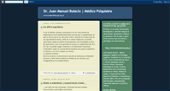 Desktop Screenshot of juanmanuelbulacio.blogspot.com