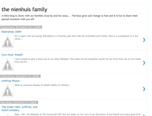 Tablet Screenshot of nienhuisfamily.blogspot.com