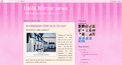 Desktop Screenshot of dailymirrornews.blogspot.com