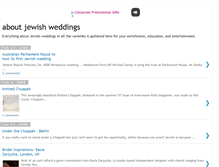 Tablet Screenshot of jewishweddingsblog.blogspot.com