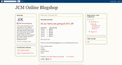 Desktop Screenshot of jcmonlineblogshop.blogspot.com