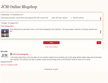 Tablet Screenshot of jcmonlineblogshop.blogspot.com