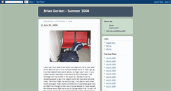 Desktop Screenshot of briangordon-summer2008.blogspot.com
