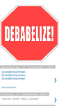 Mobile Screenshot of debabelize.blogspot.com