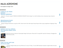 Tablet Screenshot of agrohome.blogspot.com