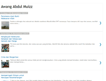 Tablet Screenshot of abdul-muizz.blogspot.com