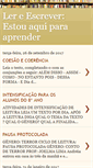 Mobile Screenshot of lendoeescrevendonaalfabetizacao.blogspot.com