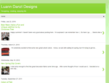 Tablet Screenshot of danzldesigns.blogspot.com