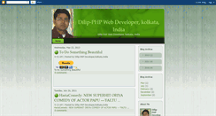 Desktop Screenshot of dilip-php-webdeveloper-kolkata-india.blogspot.com