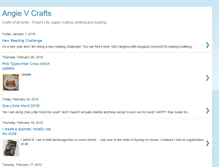 Tablet Screenshot of angievcrafts.blogspot.com