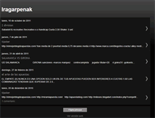 Tablet Screenshot of iragarpenak.blogspot.com