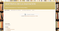 Desktop Screenshot of doctrinadelasalvacion.blogspot.com