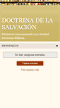 Mobile Screenshot of doctrinadelasalvacion.blogspot.com