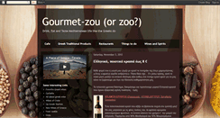 Desktop Screenshot of gourmetzou.blogspot.com