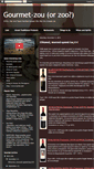 Mobile Screenshot of gourmetzou.blogspot.com