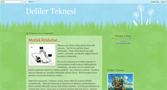 Desktop Screenshot of delilerinteknesi.blogspot.com