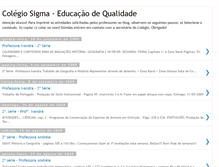 Tablet Screenshot of professoresdosigma.blogspot.com