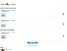 Tablet Screenshot of khmerheritage.blogspot.com