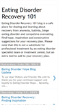 Mobile Screenshot of eatingdisorderrecovery101.blogspot.com