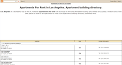 Desktop Screenshot of losangeles-for-rent.blogspot.com