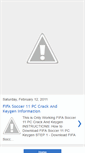 Mobile Screenshot of fifa11onlinecrack.blogspot.com