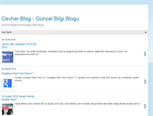 Tablet Screenshot of cevherblog.blogspot.com