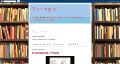 Desktop Screenshot of elcuentoprincipito.blogspot.com