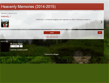 Tablet Screenshot of heavenlymemories.blogspot.com