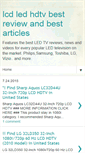 Mobile Screenshot of lcd-led-tv-philips.blogspot.com