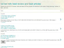 Tablet Screenshot of lcd-led-tv-philips.blogspot.com