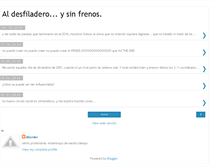 Tablet Screenshot of aldesfiladero.blogspot.com